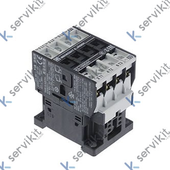 contactor de potencia AC1 25A 230VAC (AC3/400V) 10A/4kW contactos principales 3NO