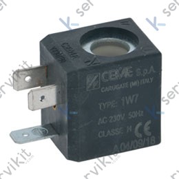 Bobina electrovalvula ceme b4 230V 50Hz granizadora Sencotel