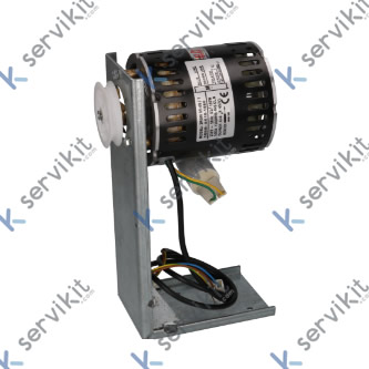 motor para máquina de hielo con soporte 180W 230V 50Hz fases 1 árbol ø 10mm 1300rev/min