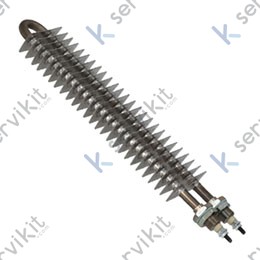 Resistencia aletada 230v 500w l=230mm