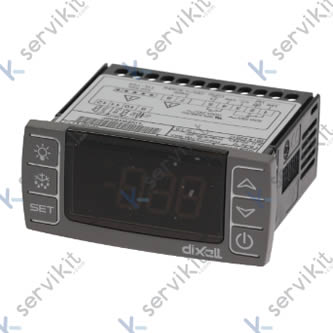 controlador electrónico DIXELL XR40CX-5N0C1 medida de montaje 71x29mm aliment. 230V tensión AC