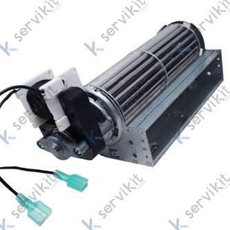 Ventilador tangencial 230V 50Hz 18W 180mm izquierdo