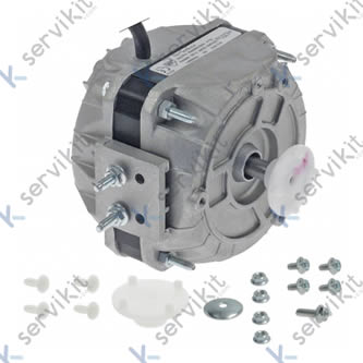 motor de ventilador 5W 220/240V 50/60Hz L1 82mm L2 100mm An 84mm longitud del cable 1000mm