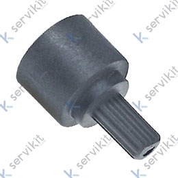 Adaptador mando valvula novasit diametro 10x8mm longitud 18mm