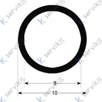 Burlete puerta horno Mareno Ø10x300mm