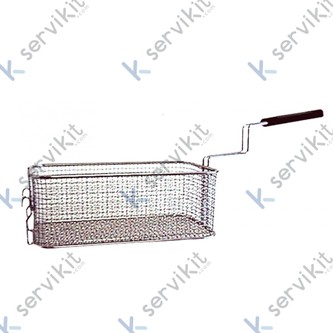 Repuesto de cesta freidora industrial 175x300x110mm Mareno