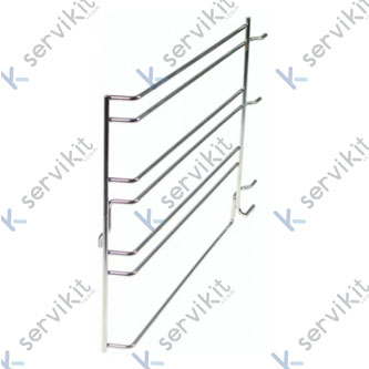 No hay imagen establecida Guia izquierda bandeja horno alfa 41 Smeg