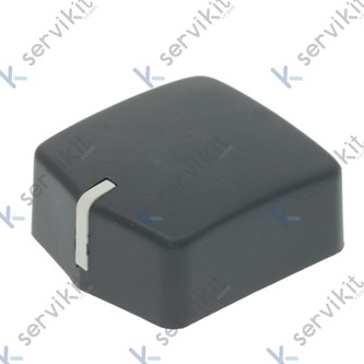 Mando interruptor 46x51mm eje 10x8mm para sarten basculante Zanussi