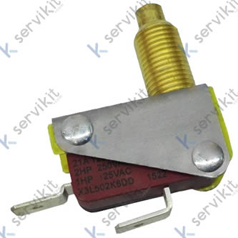 Recambio de microinterruptor 1 polo 125-230v 21a freidora Lucca