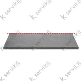 No hay imagen establecida Piedra Horno Pizza 910x610x20mm