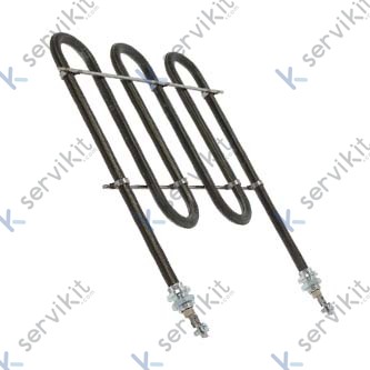 Resistencia salamandra industrial 230v 2000w 210x230mm