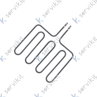 Resistencia salamandra Aliberinox 1900w 400v 225x245mm