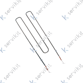 Resistencia 1750w 230v 680x 260mm 1-4 Moretti horno