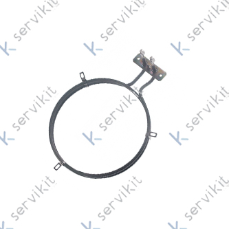 Resistencia circular Ø190mm 1600w 230v horno Tencoeka