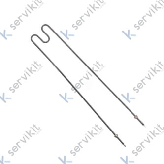 resistencia 1600W 400V L 880mm An 155mm rosca 3/8" distancia de sujeción 145mm