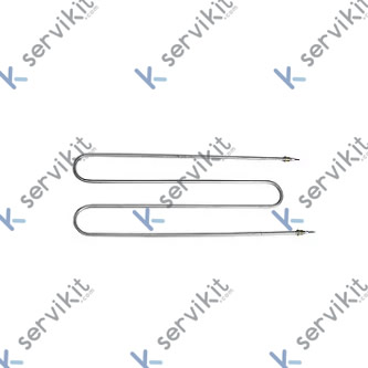 resistencia 1000W 230V L 582mm An 242mm rosca 1/4" distancia de sujeción 233,5mm