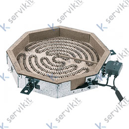 Resistencia cocina vitroceramica 2400w 230v Mareno