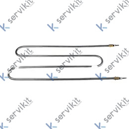 resistencia 800W 230V L 445mm An 195mm rosca 1/4" distancia de sujeción 186mm