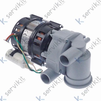 Bomba lavavajillas 0.19kw 230v 50hz silver n35