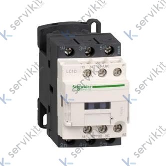 Contactor 230V 25A 3NO/1NC/1NO AC3 400V 4kW