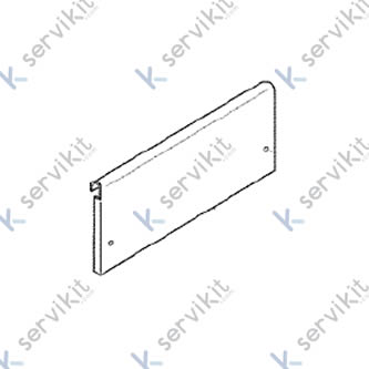 Panel frontal Comenda