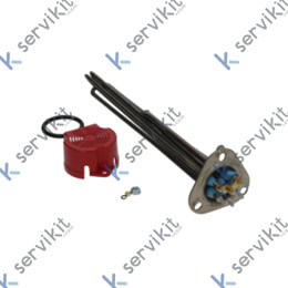 kit de resistencia 5500/6543W 220/240V montaje ø 48mm espirales 3 L 355mm An 31mm H 37mm