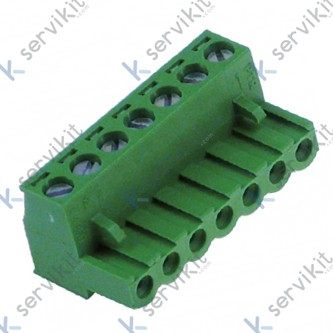 Conector verde 7 Pins cafetera Expobar