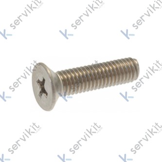 Tornillo din-7987 m5x20mm inox (10 uds)